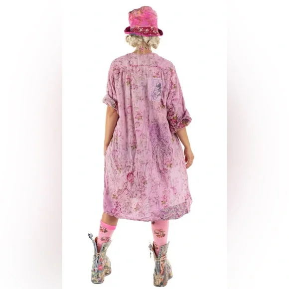 Magnolia Pearl Laurel Shirt Cabbage Rose - Picture 8 of 15